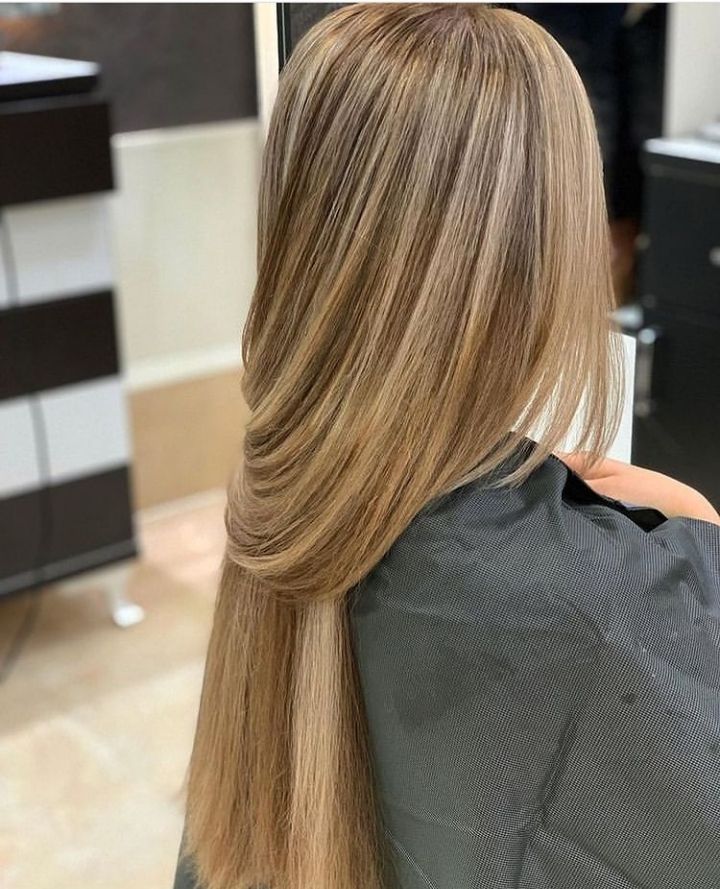 شینیون خطی حرفه‌ای در ساناز بیوتی