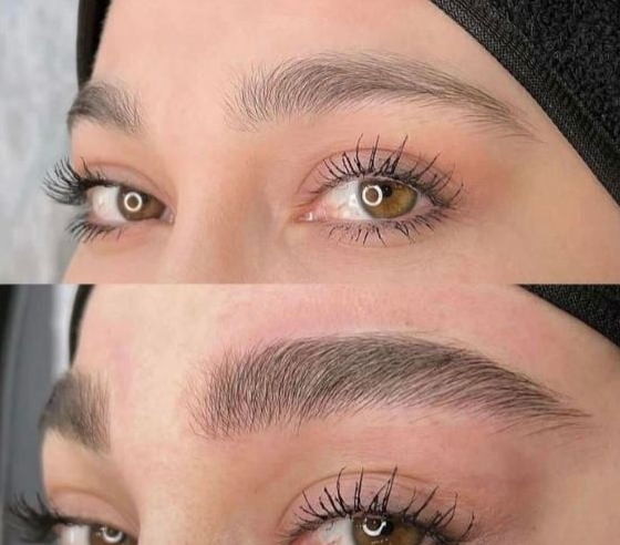 میکروبلیدینگ حرفه ای ابرو  در سالن زیبایی ساناز بیوتی